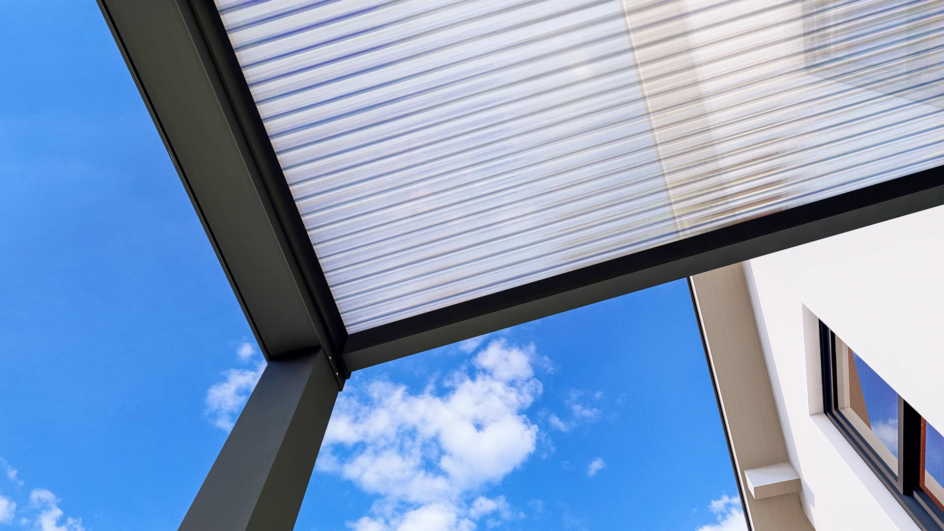 Polycarbonatdach