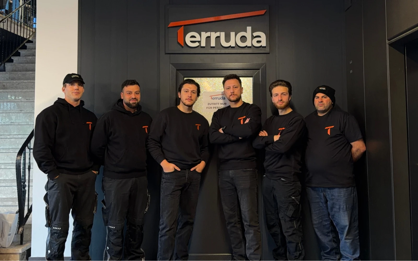 Das Terruda-Team im Showroom in Rheinberg